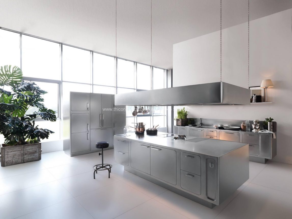 tủ bếp inox1