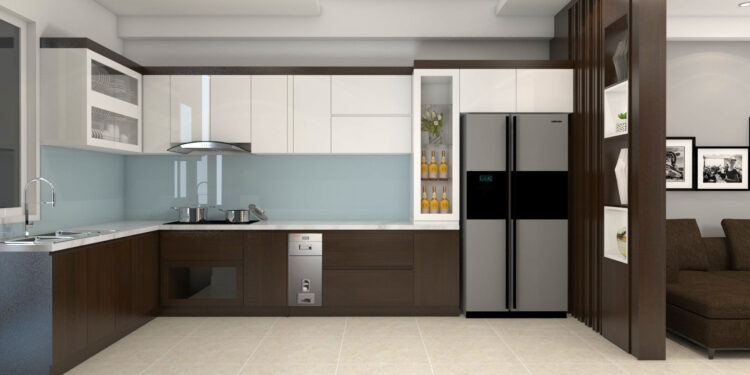 THIẾT KẾ THI CÔNG TỦ BẾP GỖ AN CƯỜNG TRỌN GÓI