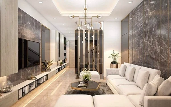 Những mẫu thiết kế nội thất phòng khách đẹp nhất 2024