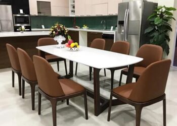 TOP những bộ bàn ăn 8 ghế hiện đại đẹp nhất
