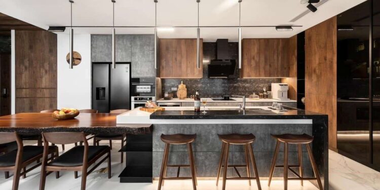 Thiết kế thi công nội thất phòng bếp trọn gói