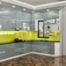 Thi công tủ bếp acrylic An Cường trọn gói