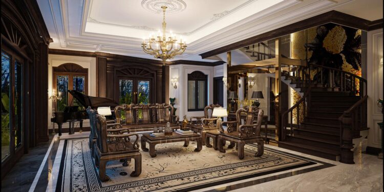 Dịch vụ thi công nội thất biệt thự trọn gói